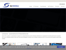 Tablet Screenshot of lansolutions.nl